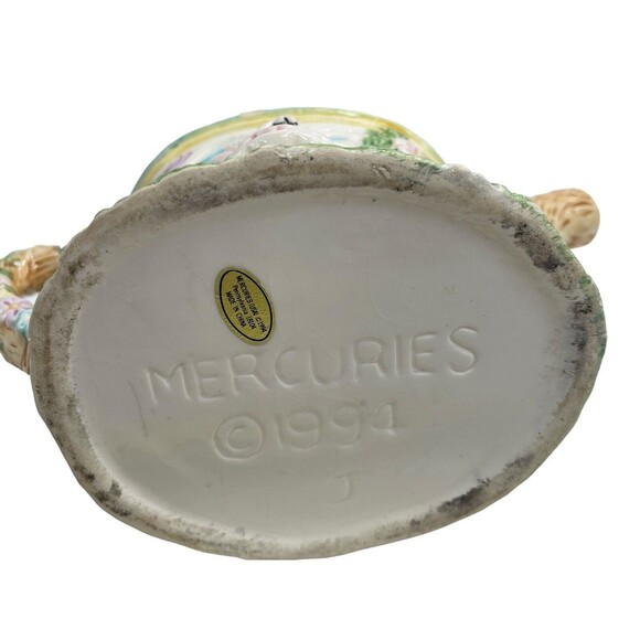 1994 Mercuries Ceramic Teapot Bunnies 8.2" x 4.2" x 6.3" - Picture 16 of 16